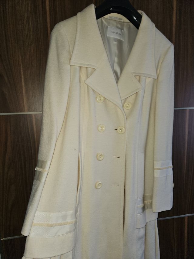 Abrigo lana ANA SOUSA beige