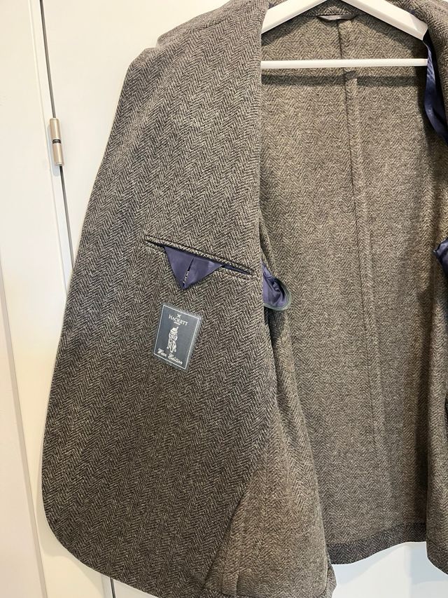 Chaqueta Tweed Estilo Austriaco