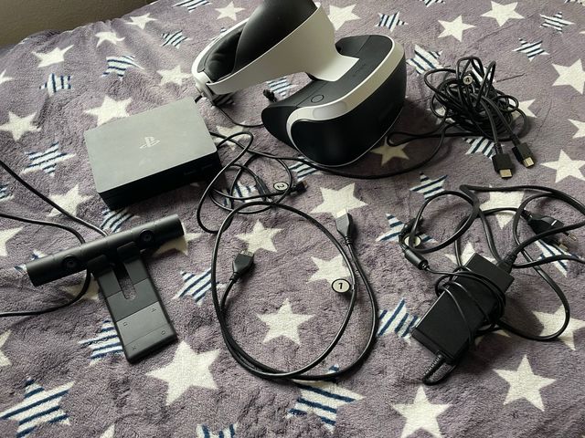 Gafas VR PS4 + Cámara + Accesorios+2 juegos