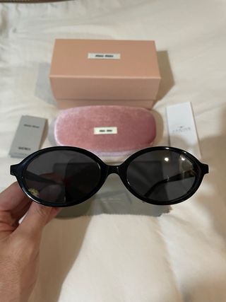 Occhiali da sole Miu Miu neri