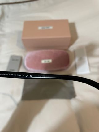 Occhiali da sole Miu Miu neri