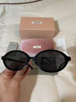 Occhiali da sole Miu Miu neri