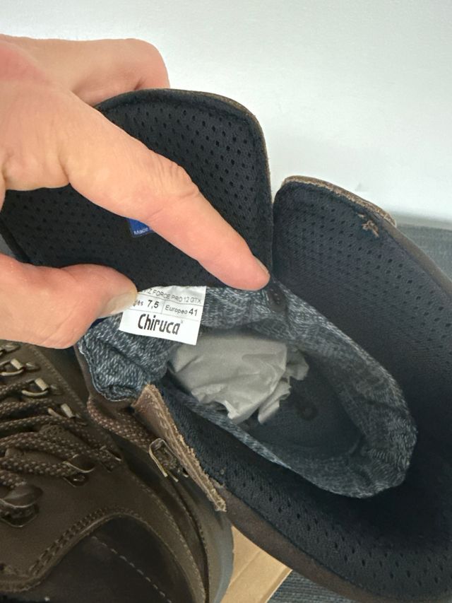 Botas Chiruca Gore-Tex Vibram Marrones
