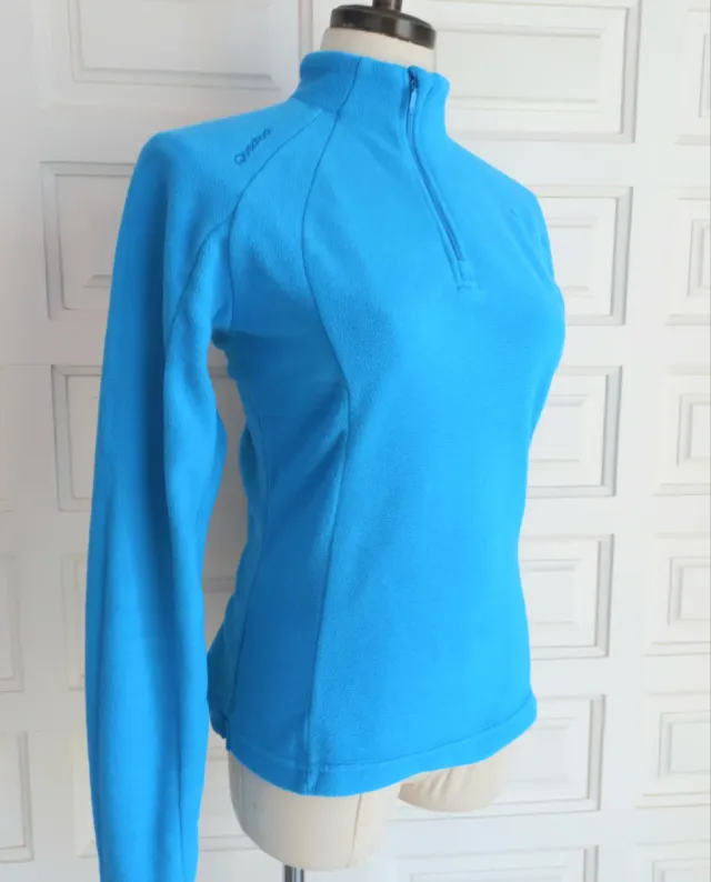 Felpa polare Quechua blu