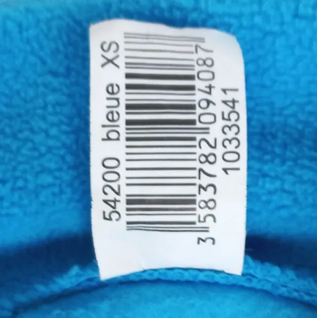 Felpa polare Quechua blu