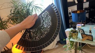 Abanico Lina Sevilla Rosa Nuevo