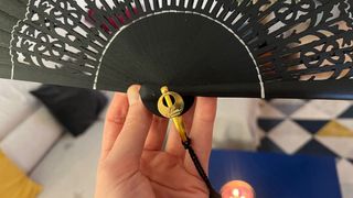 Abanico Lina Sevilla Rosa Nuevo