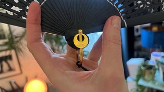 Abanico Lina Sevilla Rosa Nuevo