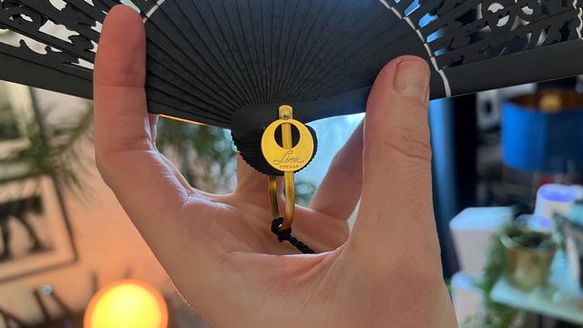 Abanico Lina Sevilla Rosa Nuevo