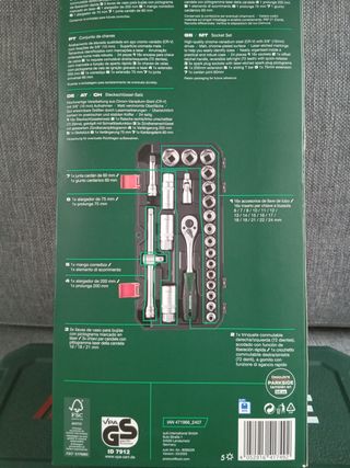 Juego de llaves Parkside carraca profesional