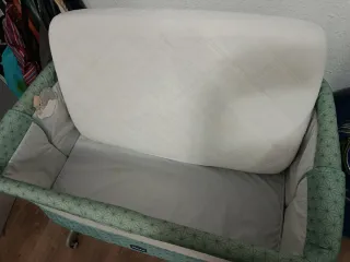 Cuna colecho Next2Me + colchón + sábanas