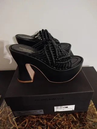 Sandali Paloma Barceló neri