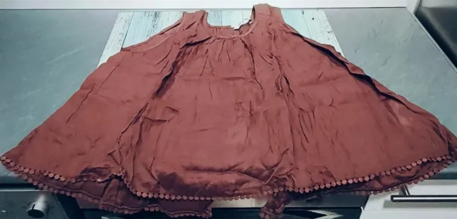 Blusa Zara sin mangas Talla M