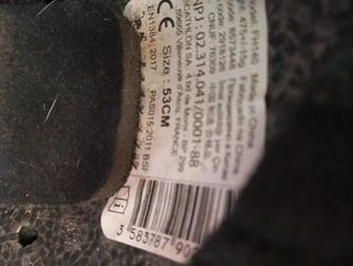 Casco de hípica negro