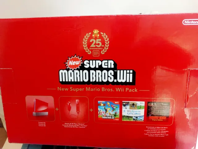 Nintendo Wii 25° Anniversario Super Mario Bros