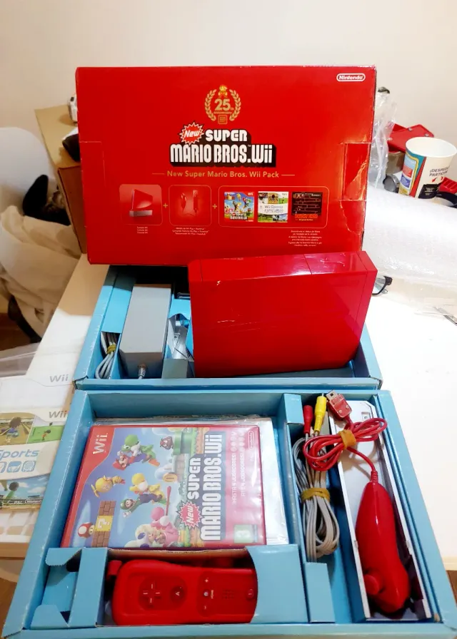 Nintendo Wii 25° Anniversario Super Mario Bros