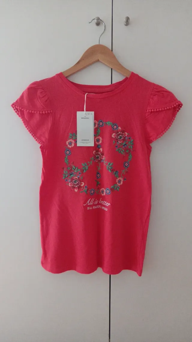 Camiseta Peace & Love Talla XS