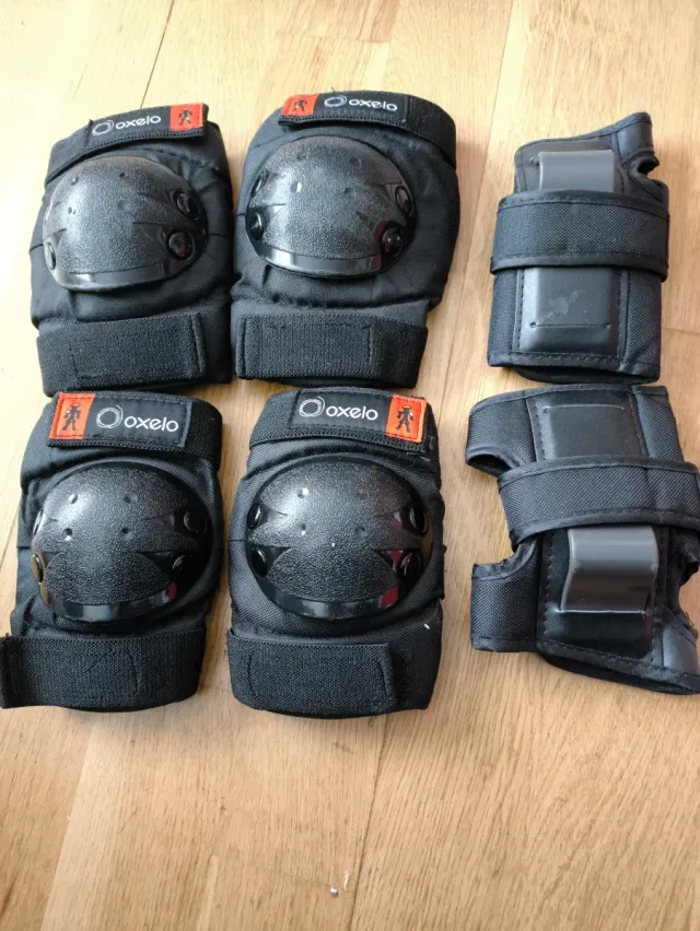 Protecciones Oxelo para patinar niños