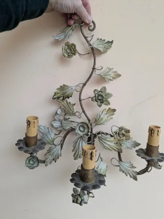 Applique Veneziana Metallo Anni '60 vero vintage