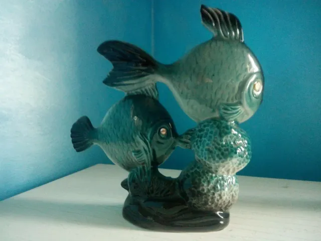 Limoges pesciolini e cavalluccio oro e verde