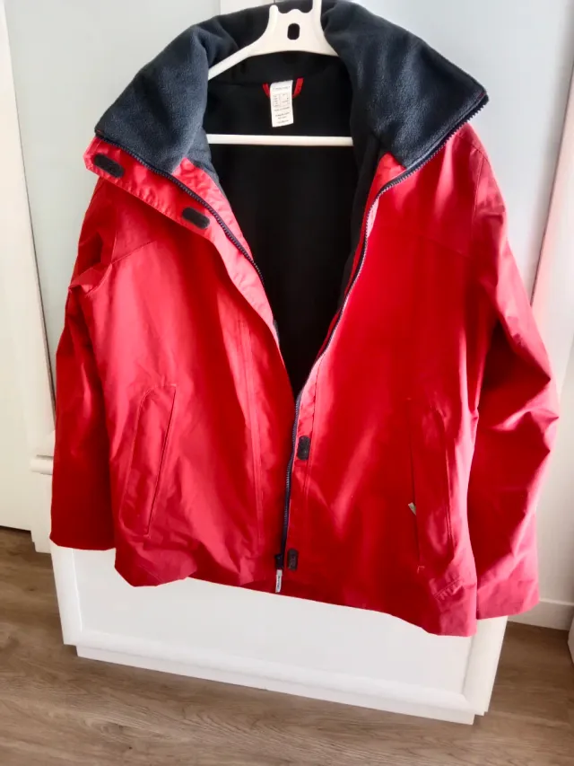 Parka Roja Mujer