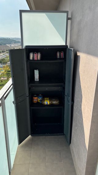 Armario exterior gris