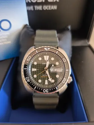 Reloj Seiko Prospex Tortuga Verde