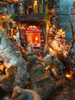 Presepe Natalizio Artigianale