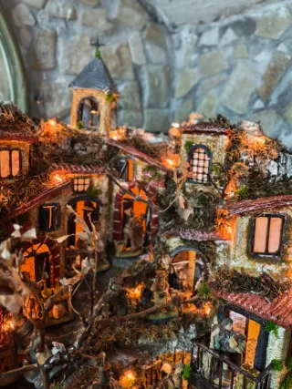 Presepe Natalizio Artigianale