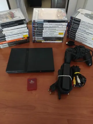 PlayStation 2 Nera con 30 Giochi