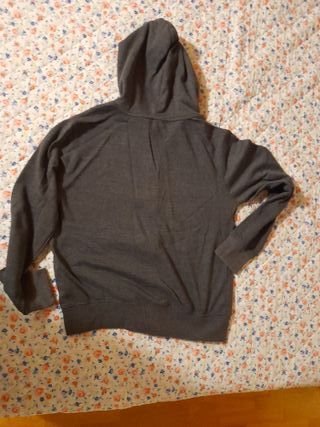 Felpa con cappuccio Grand & Hill Co. Grigia XXL