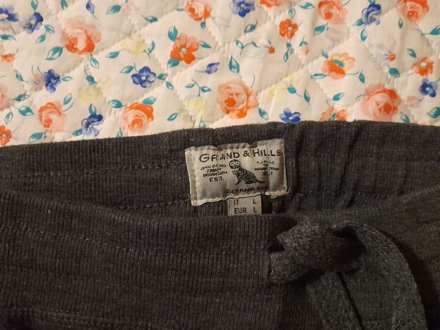 Felpa con cappuccio Grand & Hill Co. Grigia XXL