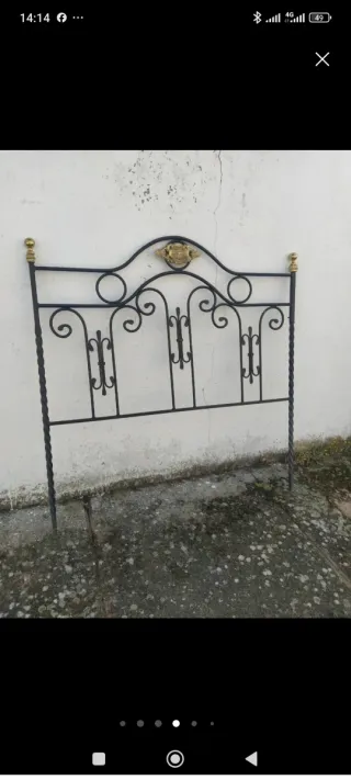 Cabecero forja 1,35m