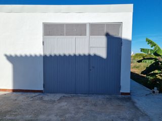 Puertas de chapa para garaje/almacén