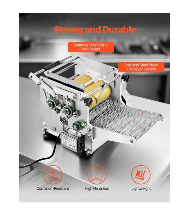 Máquina Automática Tortillas Acero Inoxidable