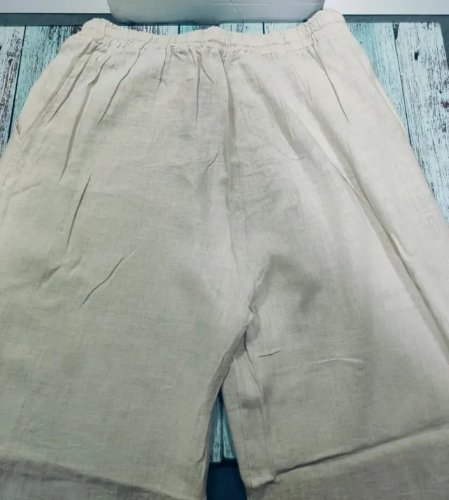 Pantalón ancho blanco Talla 42