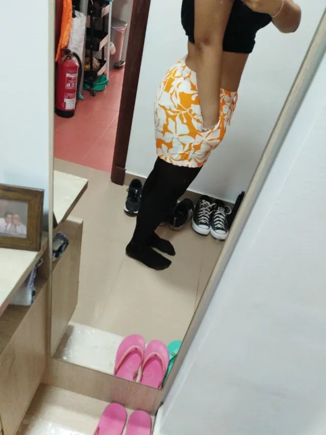 Pantalón corto verano estampado M