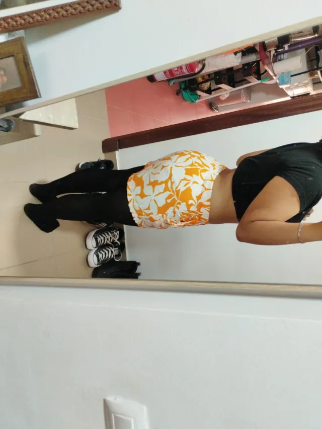 Pantalón corto verano estampado M