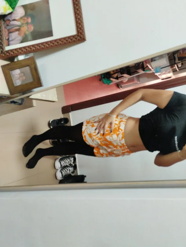 Pantalón corto verano estampado M