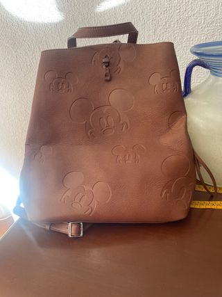 Mochila Desigual Mickey Mouse Marrón