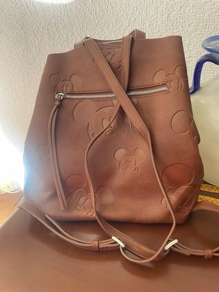 Mochila Desigual Mickey Mouse Marrón