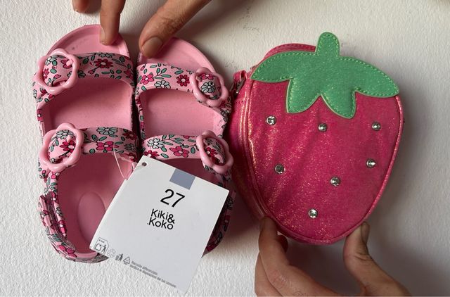 Sandalias y bolso Kiki & Koko niña Talla 27