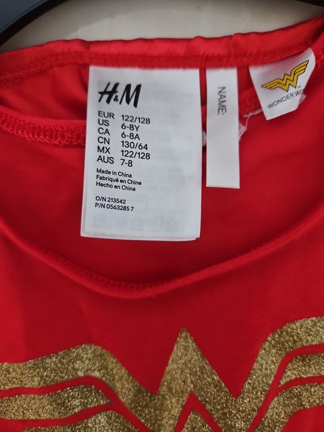 Disfraz Superwoman Talla 6-8 años