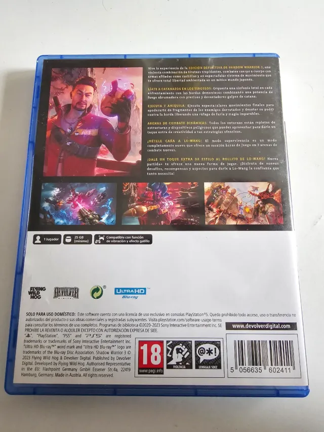 Shadow Warrior 3 Definitive Edition / PS5