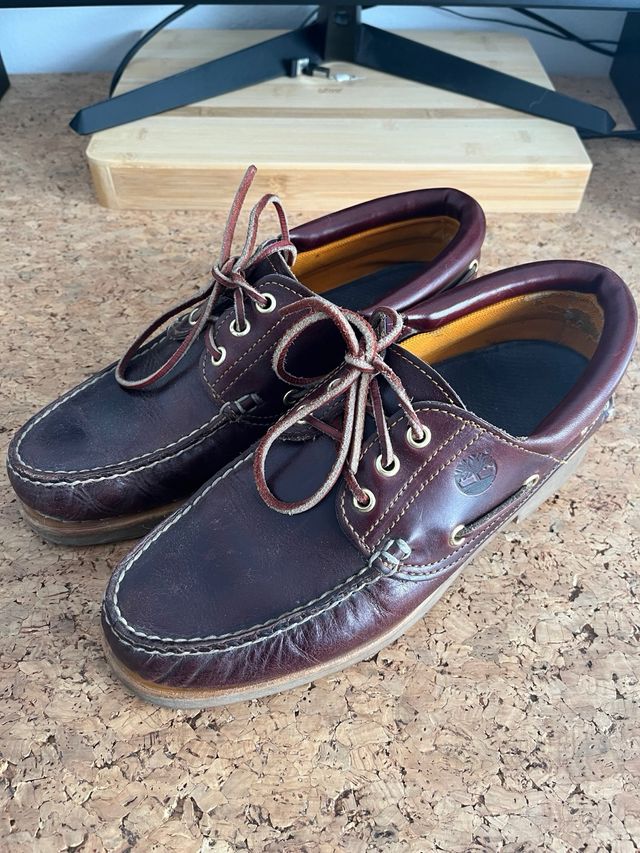 Nauticos Timberland Marrones Talla 41.5