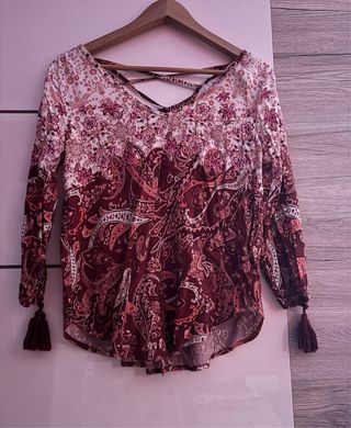 Blusa Hollister Estampada