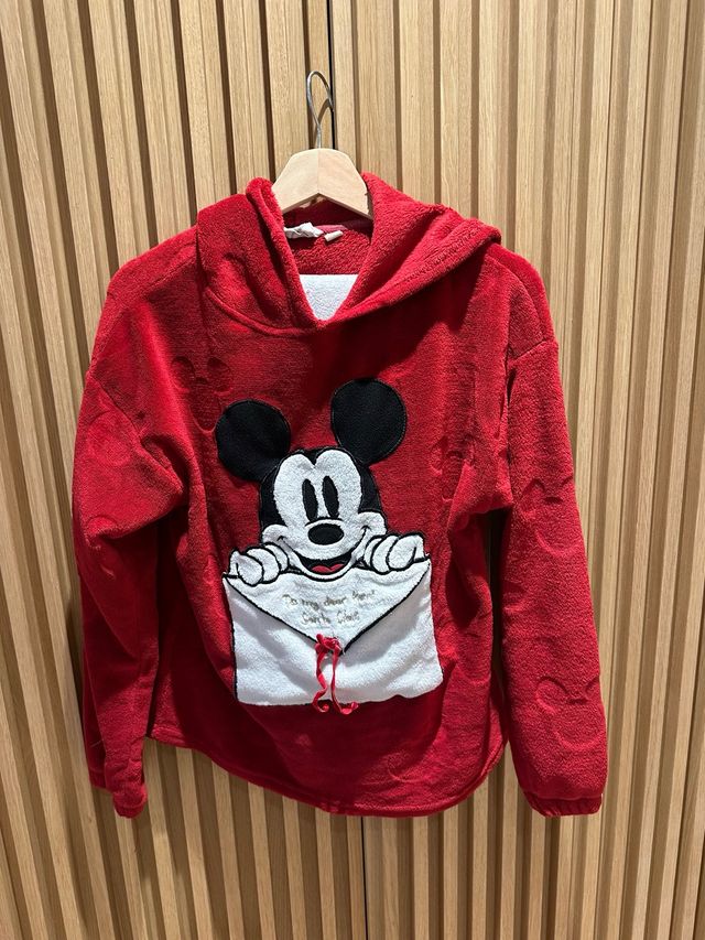 Pijama Mickey Mouse Rojo Invierno