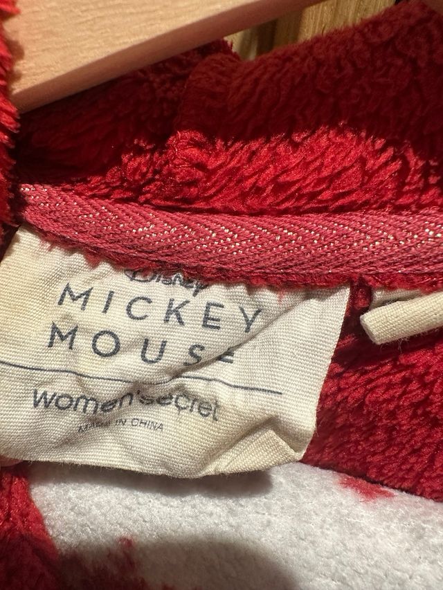 Pijama Mickey Mouse Rojo Invierno