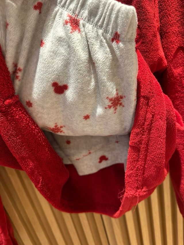 Pijama Mickey Mouse Rojo Invierno