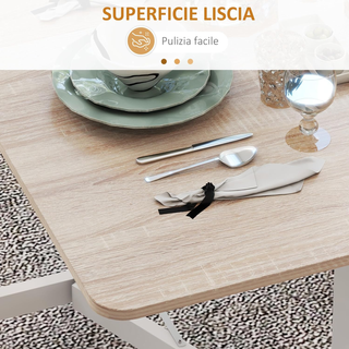 Tavolo da Pranzo Pieghevole, Tavolo a Ribalta per